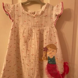 Mud Pie muslin mermaid dress